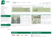 Site do D'vero Corretora E Administradora De Seguros S/c Ltda - Mooca