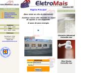 Site do Eletromais Materiais Elétricos