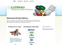 Site do Eletronew Comércio de Materiais Elétricos