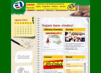Site do Escola Internacional Jaú