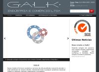 Site do Galk Indústria E Comércio - Parque Novo Mundo