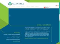 Site do Geométrica Engenharia de Projetos Ltda