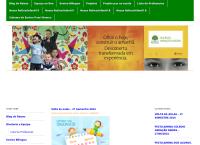Site do Colégio Geração Raízes