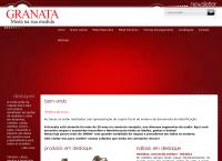 Site do Granata Com. De Confecções Ltda.