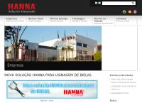 Site do Hanna Indústria Mecânica Ltda