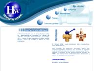 Site do Comercial Herwal Ltda - Casa Verde
