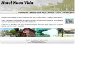 Site do Hotel Nova Vida Ltda