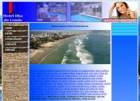 Site do Hotel Ilha do Conde