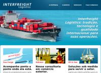 Site do Interfreight Transportes Internacionais Ltda