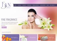 Site do Isan Essências Aromas Ltda