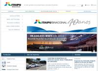 Site do Itaipu Binacional