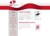 Site do Jal Signs Comunicação Ltda