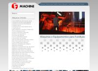 Site do Jf Machine Restauração E Comércio De Máquinas