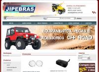Site do Jipebrás Auto Peças