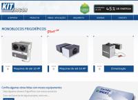 Site do Kitfrigor Indústria e Comércio Ltda