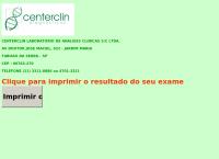 Site do Centerclin Laboratório De Análises Clínicas S/c Ltda - Canindé