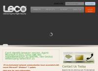Site do Leco Instrumentos Ltda