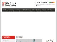 Site do Mac Lub Indústria Metalúrgica Ltda