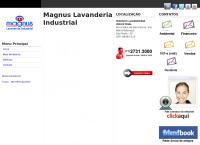 Site do Magnus Lavanderia Industrial Ltda
