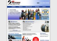 Site do Md Poli Cabos Comércio E Instalações Elétricas