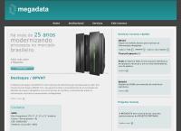 Site do Megadata Computações Ltda