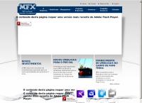 Site do Mfx Brasil Equipamentos Petróleo