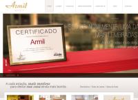 Site do Armil Móveis de Gramado