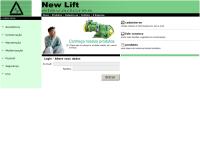 Site do New Lift Elevadores Paulista - Campo Grande