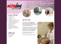 Site do Niceday Estética