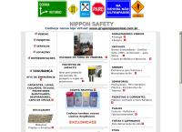 Site do Nippon Safety Sinalização De Tráfego - Belenzinho