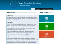 Site do Nova Geração Livraria e Distribuidoras de Livros Ltda - Vl Galvão