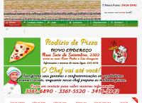 Site do Pizzaria Nova Massa