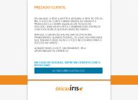 Site do Ótica Íris Ltda - Cambuí