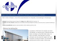 Site do Clínica ORTOPEN - Ortopedia da Penha