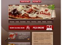 Site do Pizzaria Camelo