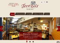 Site do Pizzaria e Restaurante Tereza's