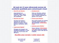 Site do Placart Comunicação Visual - Vila Indiana