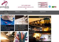 Site do Pontabrás Abrasivos Industriais
