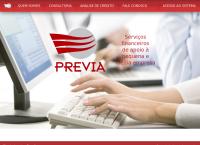 Site do Prévia Factoring Fomento Mercantil