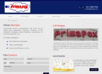 Site do Primapox Pinturas - Vigário Geral