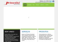 Site do Primordial Telecomunicações