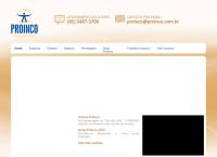 Site do Proinco Projetos E Instalações Elétricas Ltda - Manoel Sátiro