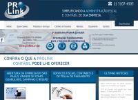 Site do Prolink Assessoria Contábil