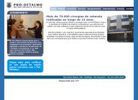 Site do Pró Oftalmo Micro Cirurgia Ocular - Botafogo