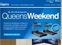 Site do Queens Fitness
