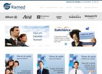 Site do Ramed Corretora de Seguros de Vida Ltda
