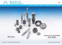 Site do Rapid Engrenagens De Precisão Ltda - Socorro