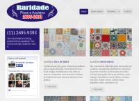 Site do Raridade Azulejos e Pisos Antigos