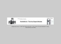 Site do Refrigeração Javoraú - Vila Albertina