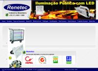 Site do Renetec Eletromecânica Ltda